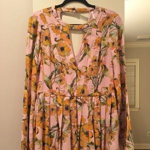 New. Bell sleeve, short dress. Free People sz 8